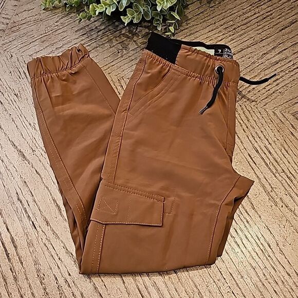 Tan joggers size 7 straight fit Buffalo David Bitton - Picture 10 of 11